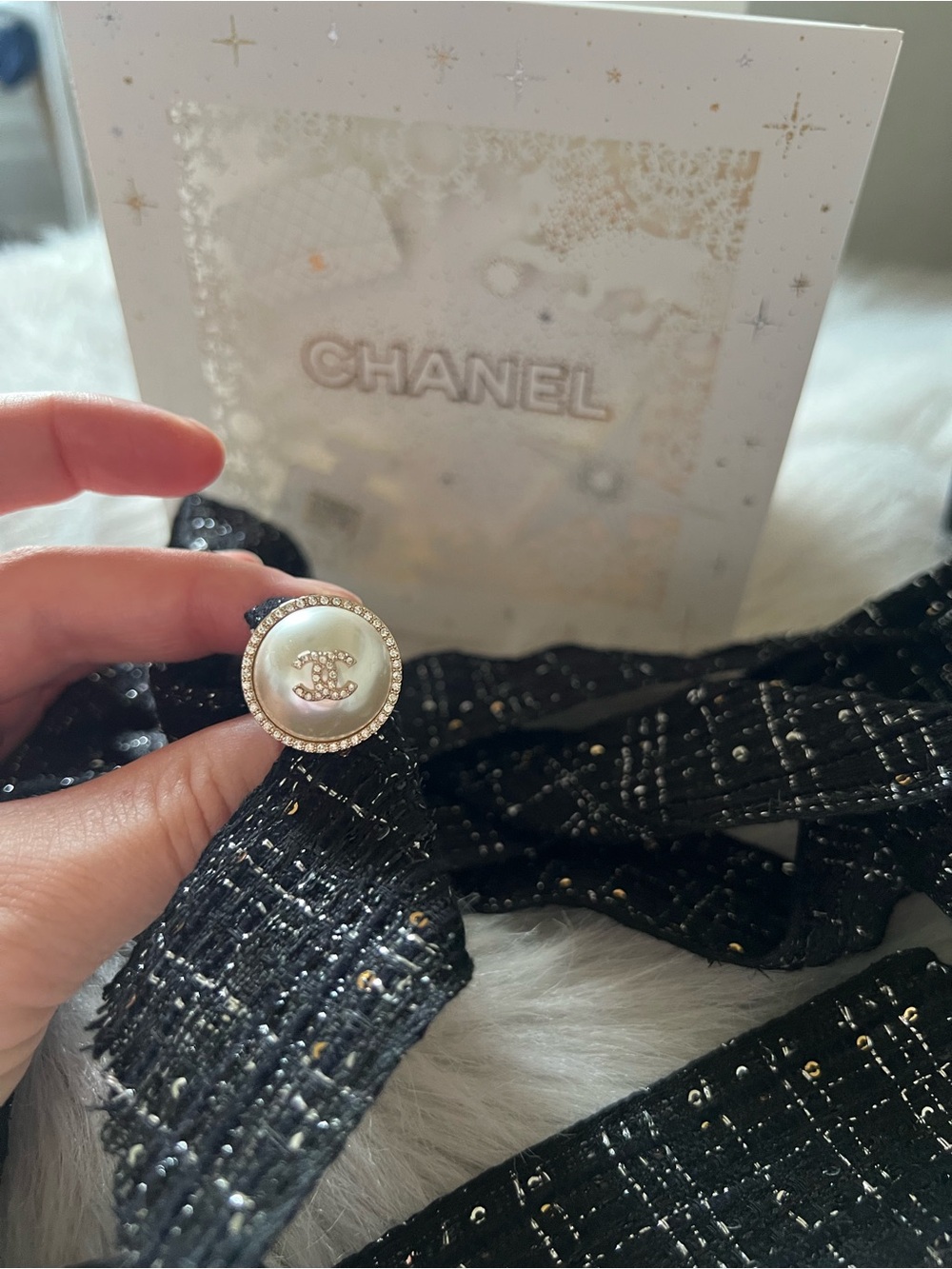 Chanel special addition ribbon and packaging